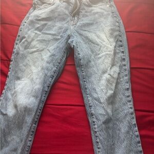 High Rise Women's Jeans - Gray